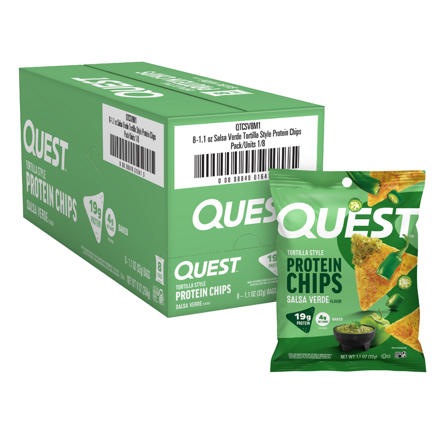 salsa-verde-tortilla-style-protein-chips-y8 110071_QN_USA_Pkg_ProteinChips_Tortilla_SV_8ctCarton_3D_Composite_Force_1.png